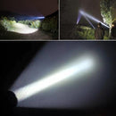 Pachet 1+1 Lanterna Tactica LED cu Zoom si Rezistenta la Apa - 3 Moduri de Iluminare Profesionala