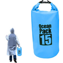 Pachet 1+1 Rucsac Impermeabil pentru Drumetii, Rafting si Sporturi Acvatice - Protectie 100% Waterproof