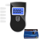 Etilotest digital cu display LCD iluminat, verificare automata senzor, 3 unitati de masurare si 5 capete pentru suflare incluse