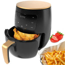 Pachet Economic Bucatarie – Air Fryer 6L 2400W Friteuza fara Ulei cu Display Digital + Razatoare 6 in 1 pentru Legume si Fructe cu Recipient