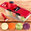 Pachet Economic Bucatarie – Air Fryer 6L 2400W Friteuza fara Ulei cu Display Digital + Razatoare 6 in 1 pentru Legume si Fructe cu Recipient