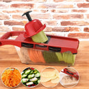 Pachet Economic Bucatarie – Air Fryer 6L 2400W Friteuza fara Ulei cu Display Digital + Razatoare 6 in 1 pentru Legume si Fructe cu Recipient