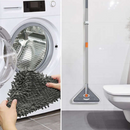SET 2X Mop Triunghiular Extensibil Multifunctional - 6 Lavete, Racleta, Extensie 2.5m