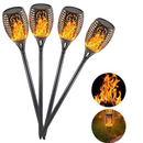SET 4X Lampa LED Solara cu Efect de Flacara TORTA - 12 LED-uri, Design Elegant, Rezistenta la Intemperii