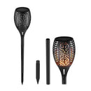 SET 4X Lampa LED Solara cu Efect de Flacara TORTA - 12 LED-uri, Design Elegant, Rezistenta la Intemperii