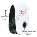 Pachet 1+1 Aparat Ultrasonic Anti-Daunatori cu Lumina Veghe - Protectie Completa Fara Chimicale