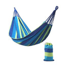 Pachet 1+1 Hamac Bicolor Relaxare – Usor de instalat, Material Rezistent si Confortabil, pentru Gradina, Camping sau Terasa