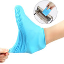 Set 3 Huse protectoare din silicon pentru incaltaminte - Impermeabile si antiderapante