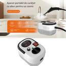 Aparat Profesional de Curatare cu Abur 2500W, 105°C, Reglaj 6 Trepte, Degresare si Dezinfectare Rapida