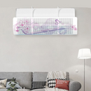 Pachet Deflector Aer Conditionat - Protectie Anti-Curent pentru Casa Ta + Spray Odorizant si Dezinfectant pentru Aer Conditionat