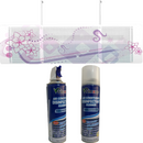 Pachet Deflector Aer Conditionat - Protectie Anti-Curent pentru Casa Ta + Spray Odorizant si Dezinfectant pentru Aer Conditionat