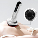 Aparat de Masaj Electric cu Ventuze, Gua Sha si Incalzire, 12 Trepte Reglabile, Display LCD, pentru Relaxare Musculara, Masaj Corporal, Anticelulitic