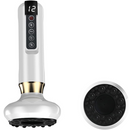 Aparat de Masaj Electric cu Ventuze, Gua Sha si Incalzire, 12 Trepte Reglabile, Display LCD, pentru Relaxare Musculara, Masaj Corporal, Anticelulitic