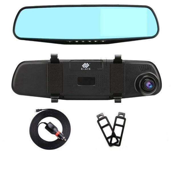 Oglinda retrovizoare cu camera video full HD 1080 p, senzor de miscare