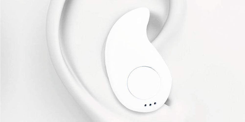 Casca Bluetooth Forma Ergonomica| Mini Wireless Cu Microfon Incorporat Si Autonomie 4 Ore