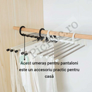 Umeras Organizator pentru Pantaloni - Design Versatil, Spatiu Optimizat