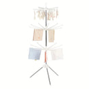 Uscator De Rufe Vertical Cu 3 Nivele | Pliabil | 170 cm | Brate Rotative + 24 Carlige | Interior/Exterior | Economisire Spatiu