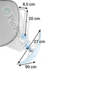Deflector aer conditionat, protectie de aer rece