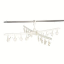 Uscator De Rufe Vertical Cu 3 Nivele | Pliabil | 170 cm | Brate Rotative + 24 Carlige | Interior/Exterior | Economisire Spatiu