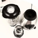 Blender Electric 2 in 1 Cu Rasnita | 1.5L | 650W | 5 Viteze + Functie Pulse | Lame Inox | Mixare, Smoothie, Maruntire Gheata