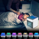 Cooler Aer Conditionat Portabil cu Umidificator si USB - Racire Rapida