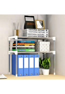 Suport telescopic cu 2 rafturi multifunctional - Organizare inteligenta pentru orice camera