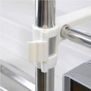 Suport telescopic cu 2 rafturi multifunctional - Organizare inteligenta pentru orice camera