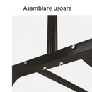 Suport Organizator Dublu Haine | Suport 40 Umerase + 6 Perechi Pantofi | Otel Inoxidabil Anticoroziv