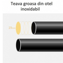 Suport Organizator Dublu Haine | Suport 40 Umerase + 6 Perechi Pantofi | Otel Inoxidabil Anticoroziv