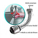 Furtun Flexibil Universal pentru Robinet - Extensie Practica Bucatarie si Baie