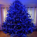 Instalatie Pe Rola 100m LED Albastru | 500 LED-uri Puternice | 8 Modele Luminoase | IP44