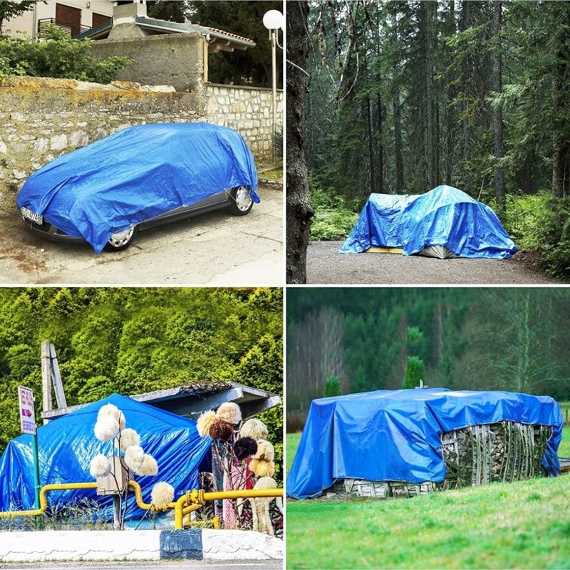 Prelata de protectie 5/6 m, impermeabila, rezistenta la UV si grindina
