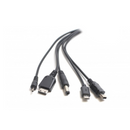 Panou solar portabil, pentru incarcare dispozitive, cu intrare USB