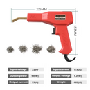 Kit Sudura Plastic Profesional - Aparat + Capse Otel Inox - Reparare Fisuri