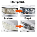 Kit Complet Restaurare Faruri Auto - 15 Piese cu Paste Polish, Discuri Abrazive si Bureti