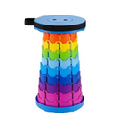 Scaun Pliabil Telescopic Portabil - Reglabil 6-45cm pentru Camping, Pescuit si Drumetii