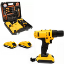 Trusa Bormasina 36V cu 2 Acumulatori 5Ah + Percutie + 30 Accesorii - Kit Complet Bricolaj