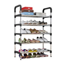 Pantofar din Inox cu 5 Rafturi - Suport Premium pentru Organizarea Pantofilor