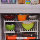 Raft Organizator Extensibil 2 Etaje – Ajustabil pentru Sub Chiuveta, Depozitare Eficienta