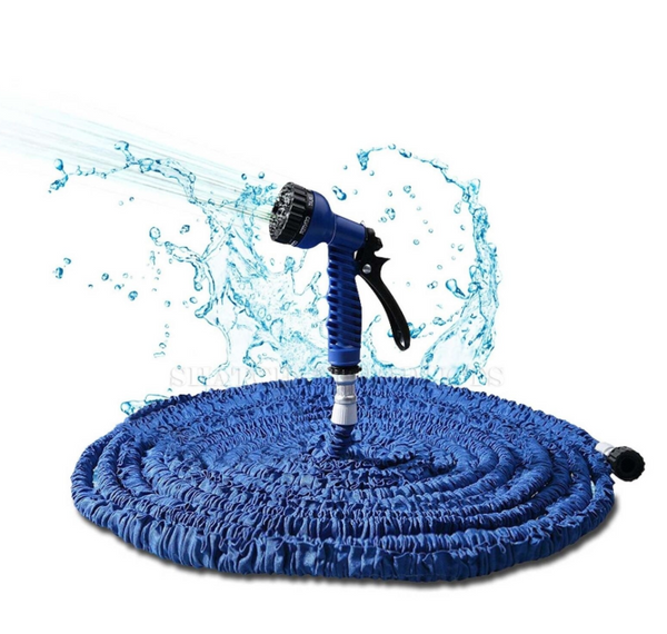Furtun extensibil pentru gradina, lungime 52m, cu aparat de udat inclus