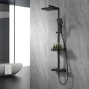 Sistem Dus Premium | Cap De Dus Ploaie Cu Furtun + 3 Moduri Pulverizare + Termostat Integrat