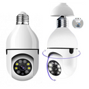 Set 2 Camere Supraveghere WiFi Tip Bec 355° Full HD cu Unghi Panoramic, Senzor de Miscare si Functie Audio Bidirectionala