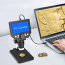 Microscop Digital Portabil Ecran LCD 4.3 inch Zoom 1X–1000X, 1080P, Iluminare LED Reglabila