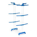 Uscator vertical pentru rufe, mobil si pliabil cu suport umerase