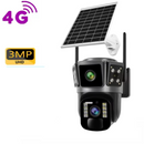 Camera Supraveghere cu Panou Solar, Conexiune 4G, Vedere Nocturnă Color, Card Memorie 32GB Cadou