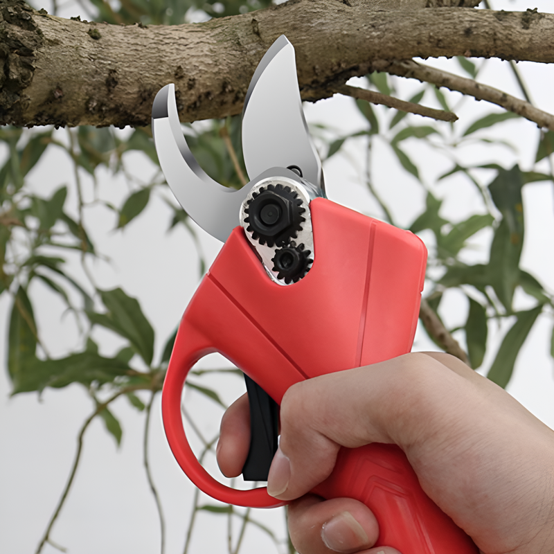 Foarfeca electrica pentru vita de vie, crengi, cu 2 Acumulatori 24V