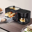 Aparat Mic Dejun 3-in-1 Electric - Cafetiera, Prajitor Paine si Gratar Antiaderent