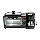 Aparat Mic Dejun 3-in-1 Electric - Cafetiera, Prajitor Paine si Gratar Antiaderent