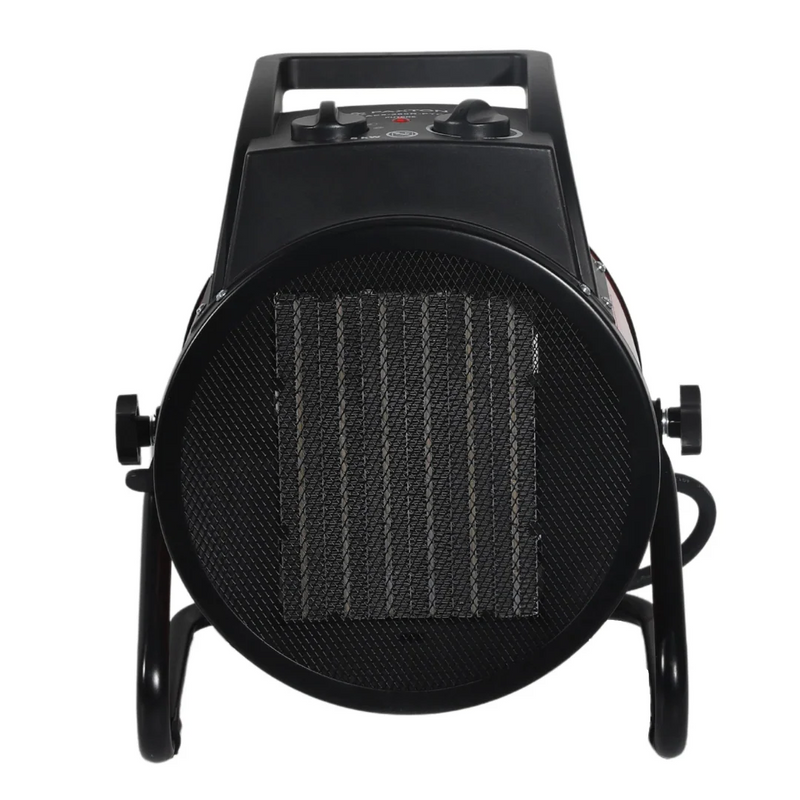 Aeroterma aer cald/rece electrica, cu 3 trepte, termostat si protectie la supraincalzire