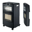 Soba mobila pliabila pe gaz GPL ( butelie) si electric cu furtun pentru gaz, regulator presiune gaz si 2 coliere reglabile